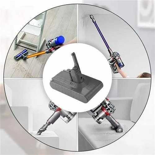 21.6V 6000mAh V8 Battery For Dyson Absolute Cordless Vacuum Cleaner Li-ion SV10