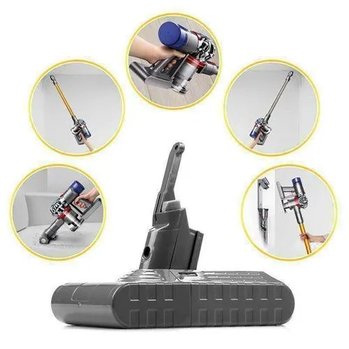 21.6V 6000mAh V8 Battery For Dyson Absolute Cordless Vacuum Cleaner Li-ion SV10