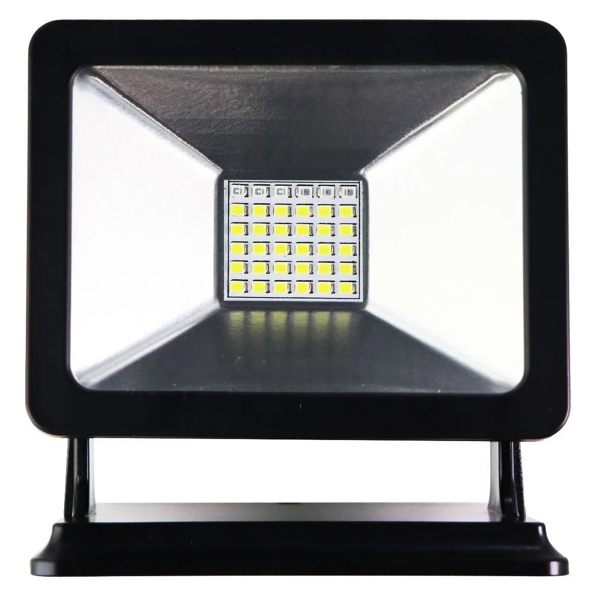 30-Watt 34-LED Emergency Light with Red/Blue Flasher - Black