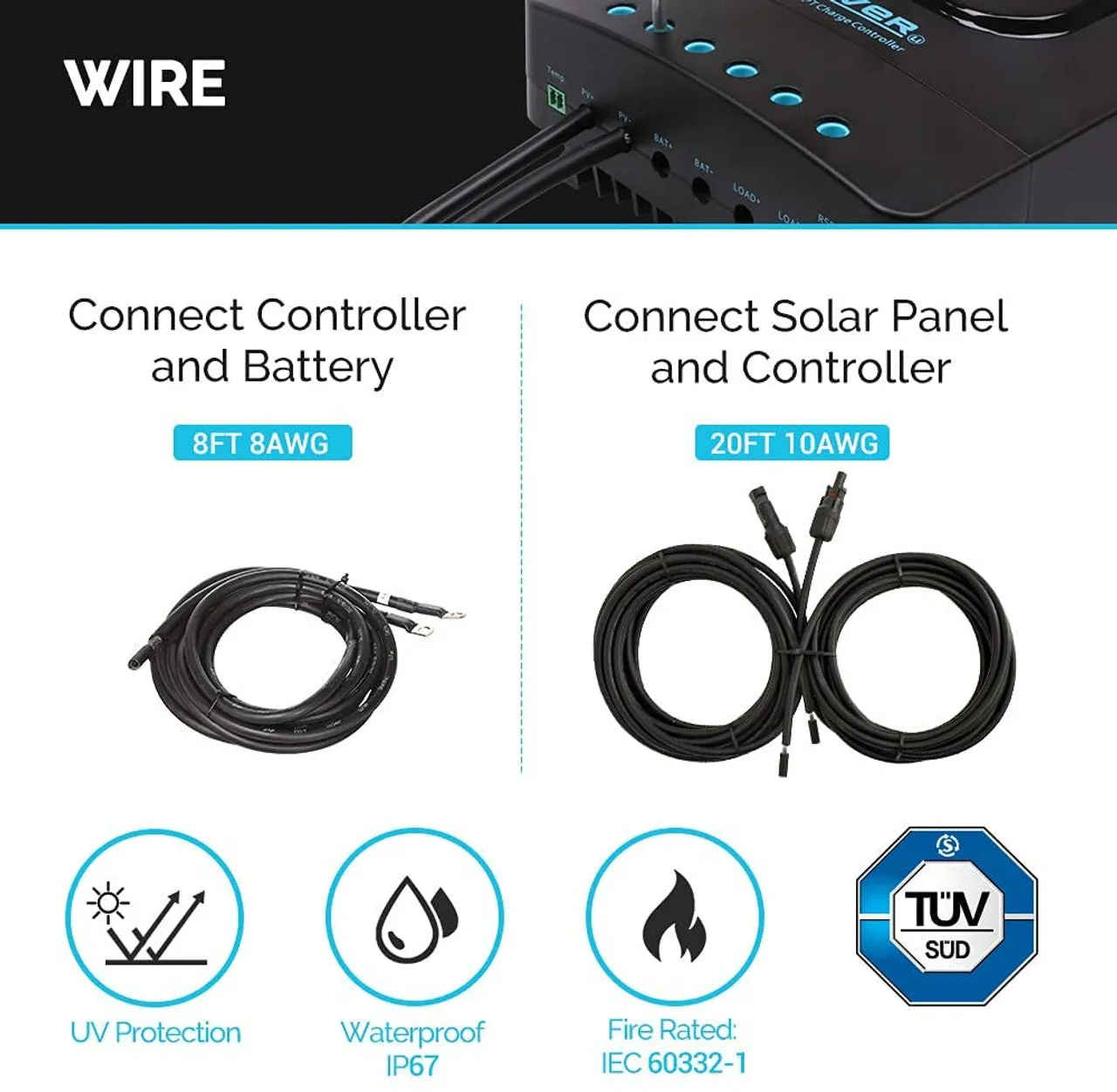 400 Watt 12 Volt Solar Starter Kit w/ MPPT Charge Controller