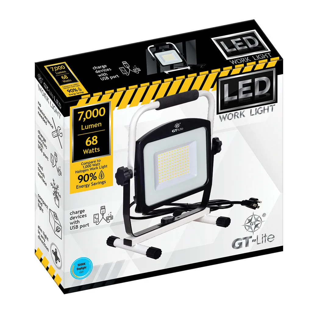7,000 LUMEN PORTABLE WORK LIGHT