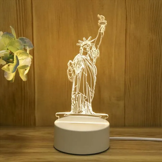 Acrylic Table Lamp