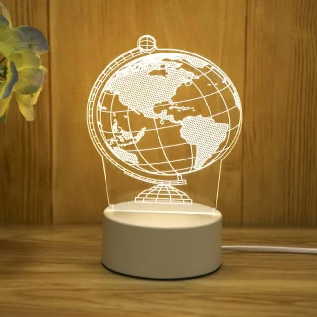 Acrylic Table Lamp