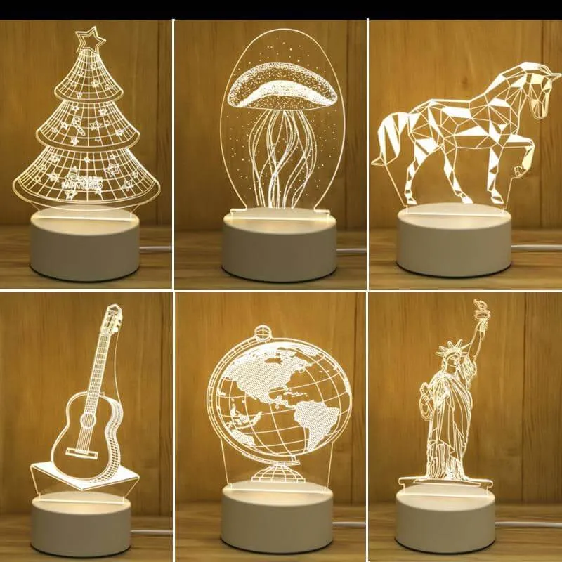 Acrylic Table Lamp