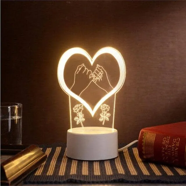 Acrylic Table Lamp