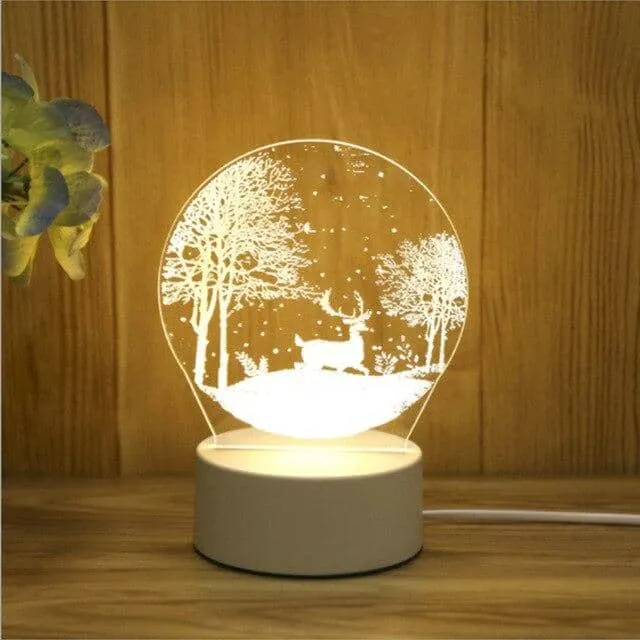 Acrylic Table Lamp