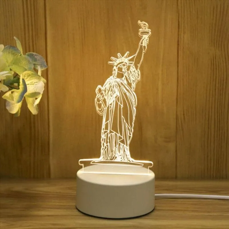 Acrylic Table Lamp