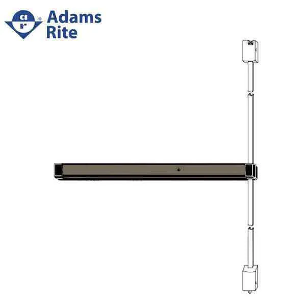 Adams Rite - 8222 - Narrow Stile  - Surface Vertical Rod Exit Device - 36" - Anodized Dark Bronze