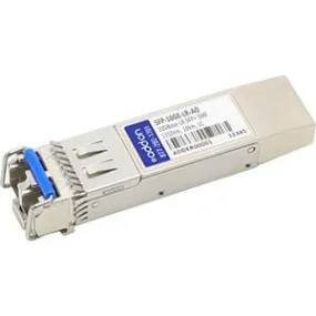 Addon Aruba Networks Sfp-10Ge-Lr Compatible Taa Compliant 10Gbase-Lr Sfp  Transceiver (Smf, 1310Nm, 10Km, Lc, Dom)
