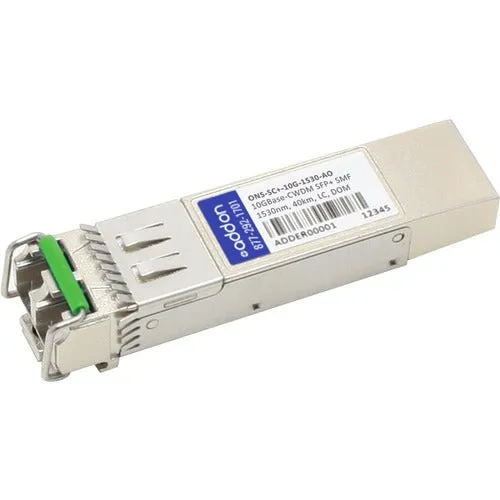 AddOn Cisco ONS ONS-SC -10G-1530 Compatible TAA Compliant 10GBase-CWDM SFP  Transceiver (SMF, 1530nm, 40km, LC, DOM) ONS-SC -10G-1530-AO