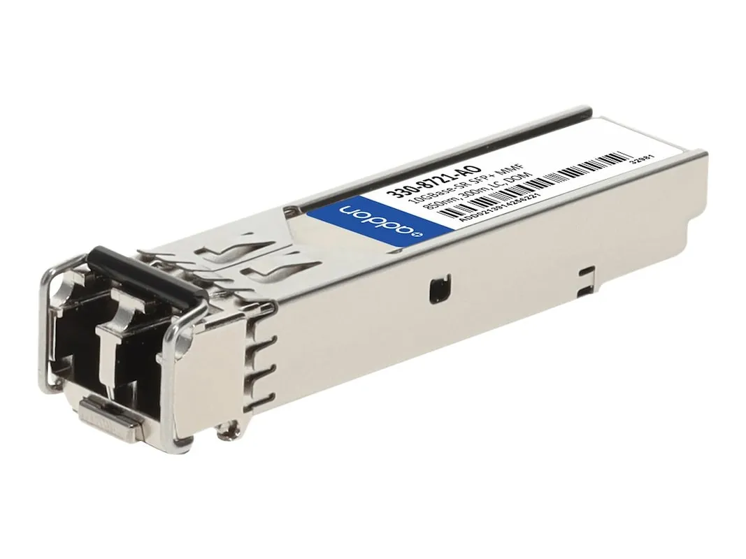 Addon Dell 330-8721 Compatible Taa Compliant 10Gbase-Sr Sfp  Transceiver (Mmf, 850Nm, 300M, Lc, Dom)