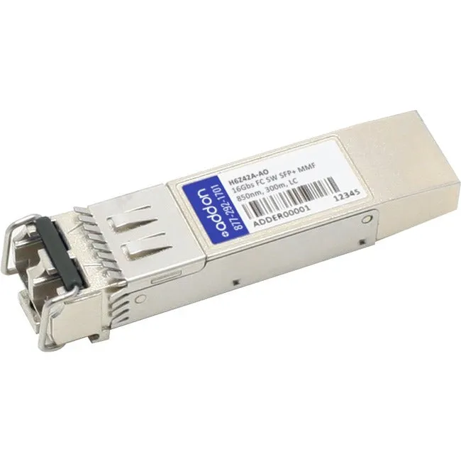 Addon Hp H6Z42A Compatible Taa Compliant 16Gbase-Sw Fibre Channel Sfp  Transceiver (Mmf, 850Nm, 300M, Lc)