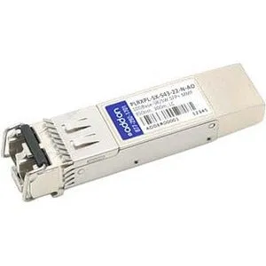 AddOn JDSU PLRXPL-SX-S43-22-N Compatible TAA Compliant 10GBase-SR SFP  Transceiver (MMF, 850nm, 300m, LC, DOM) PLRXPL-SX-S43-22-N-AO
