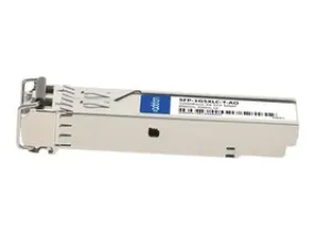 AddOn Moxa SFP-1GSXLC-T Compatible TAA Compliant 1000Base-SX SFP Transceiver (MMF, 850nm, 550m, LC) SFP-1GSXLC-T-AO