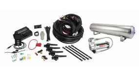 Air Lift Performance 3H Air Management (3/8" Air Line, 4 Gallon 5-Port Lightweight Polished Aluminum Tank, VIAIR 444C Compressor)