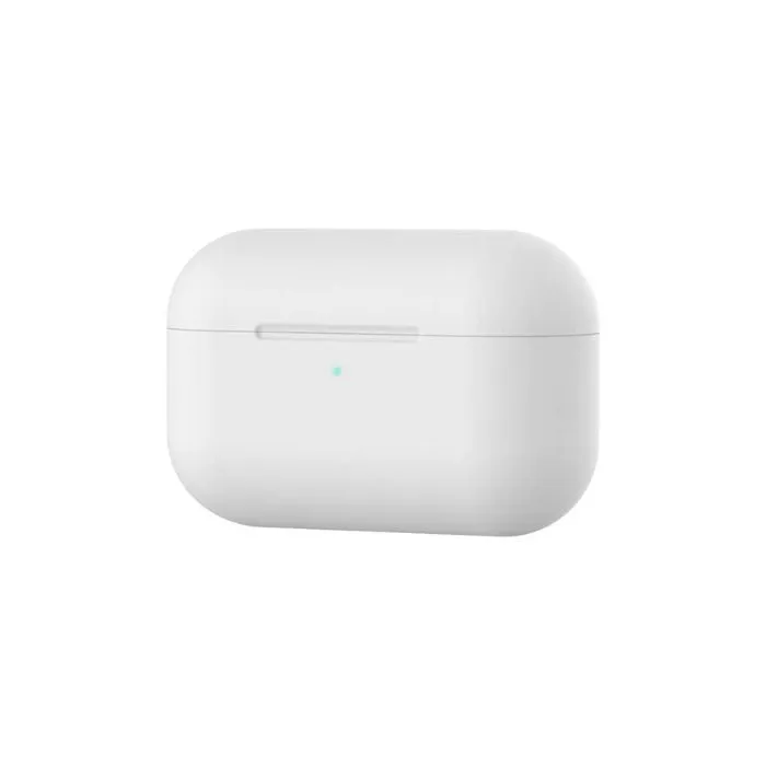 Airpods Pro Soft Silicone Case - White