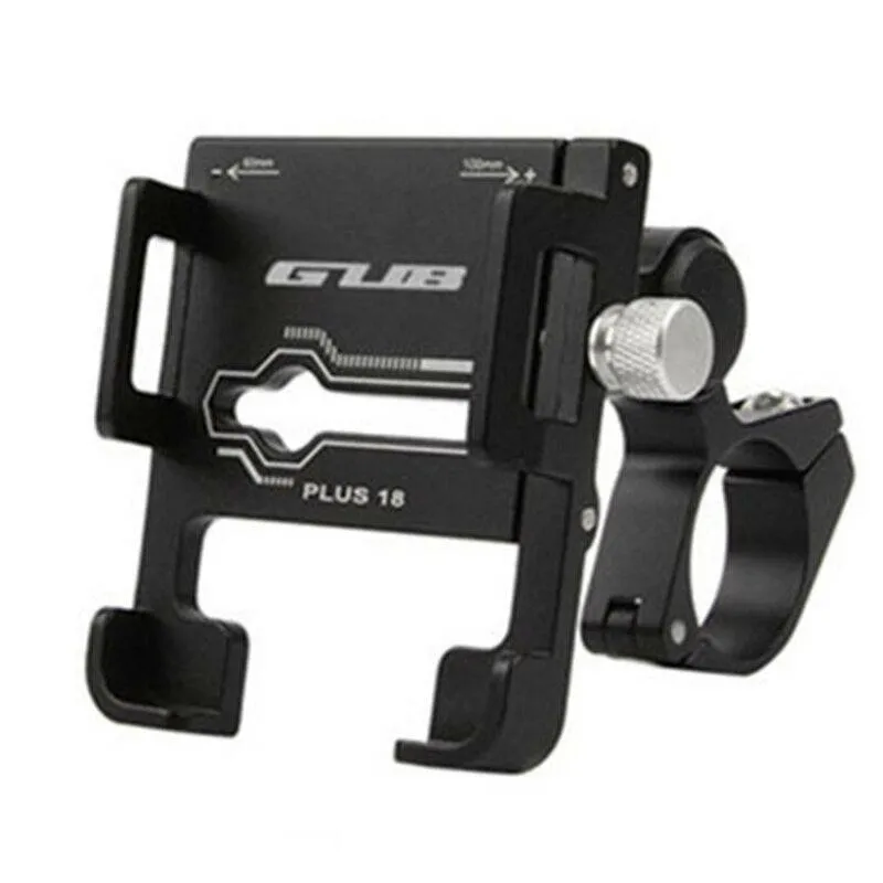 Aluminum Alloy Bike Phone Holder 360 Degrees Rotation Bicycle Phone Mount Cycling Mobile Phone Bracket Bicycle Accessories