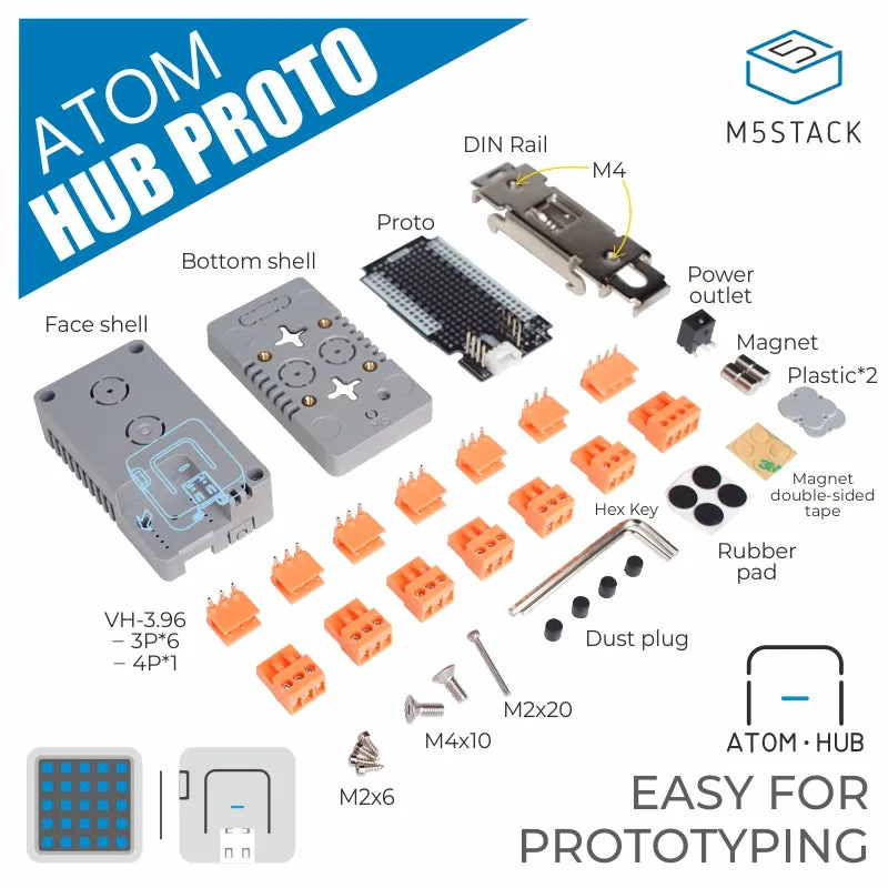 ATOM HUB DIY Proto Board Kit