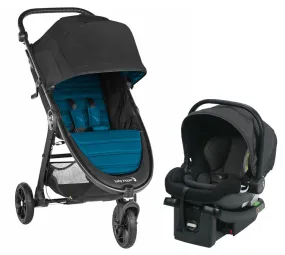 Baby Jogger City Mini GT2 Single Stroller   City Go Infant Car Seat Travel System Bundle - Mystic/Charcoal