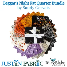 Beggar’s Night Fat Quarter Bundle by Sandy Gervais (27 pieces)| Riley Blake Designs