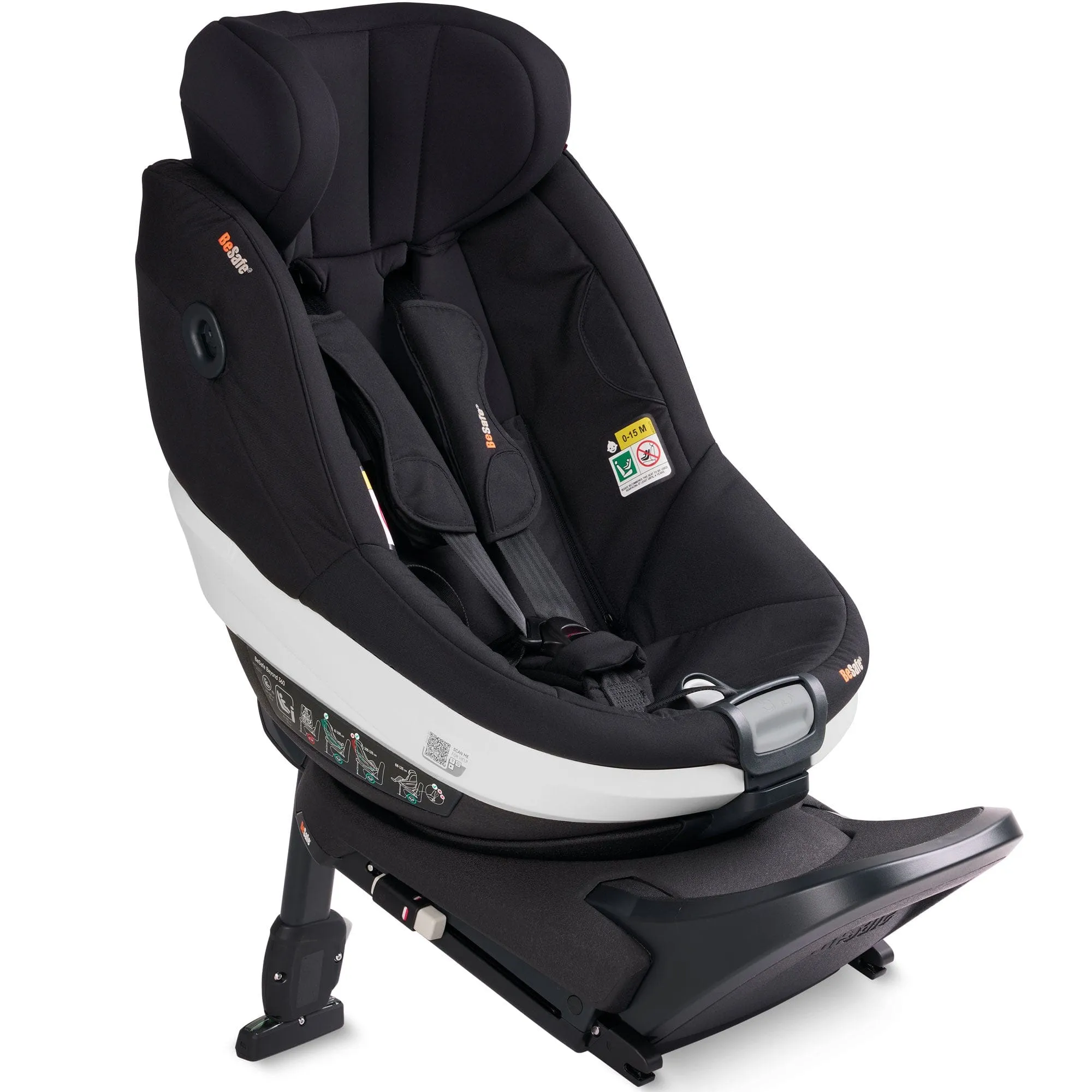 BeSafe Beyond Car Seat & Base Bundle in Black Cab
