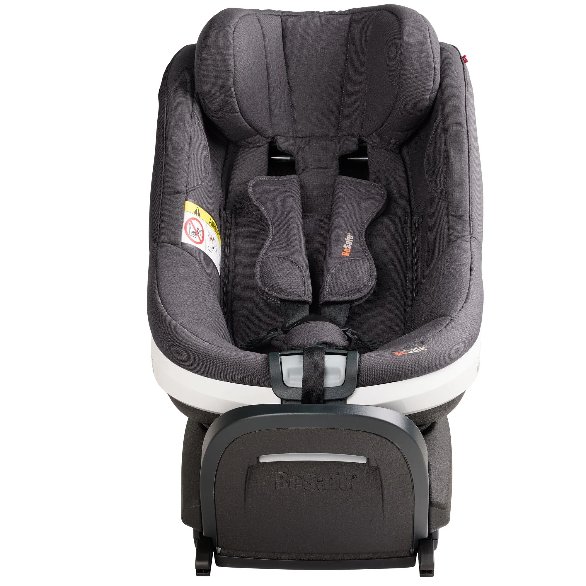 BeSafe Beyond Car Seat & Base Bundle in Dark Grey Melange