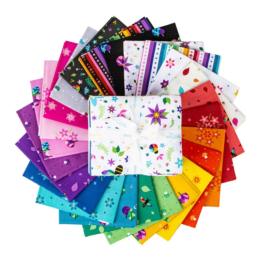 Bloom Fat Quarter Bundle by Kristy Lea (24) pieces | Riley Blake Designs