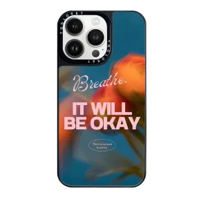 Breathe Designer iPhone 14 Pro Case Cover