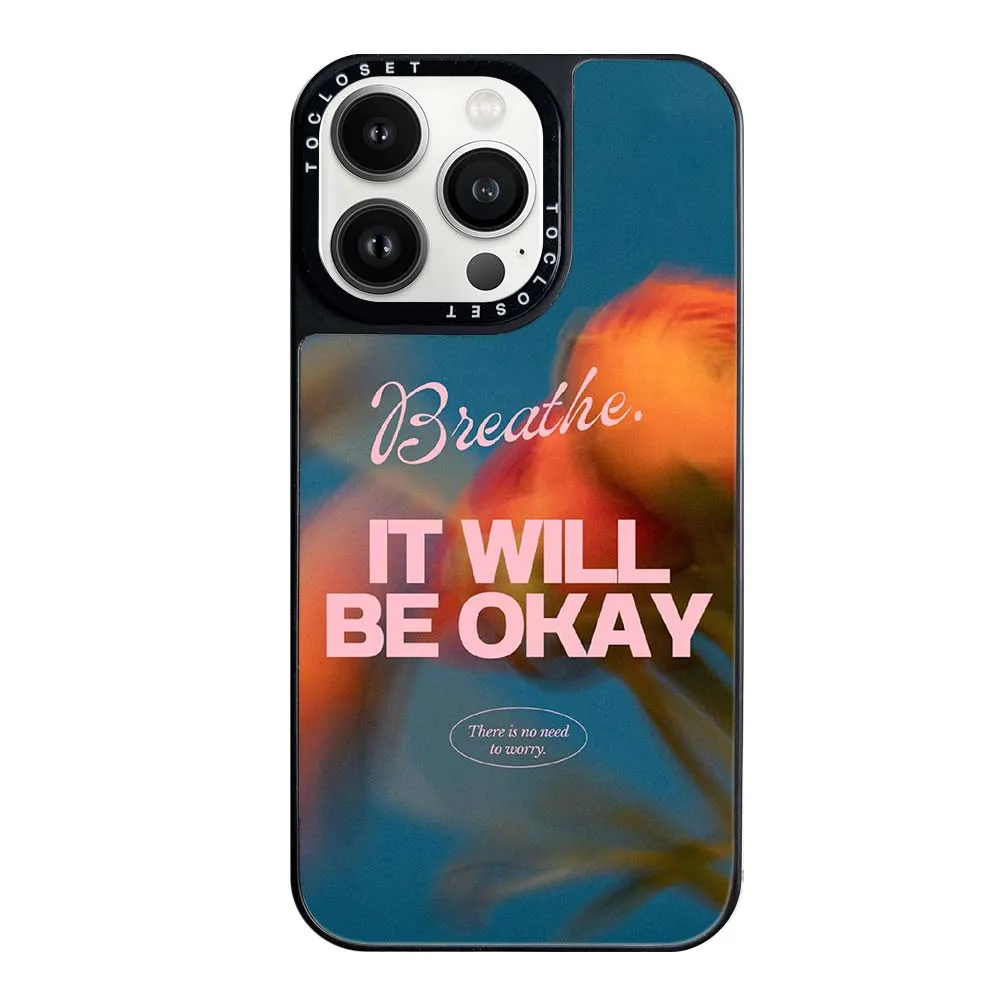 Breathe Designer iPhone 14 Pro Case Cover
