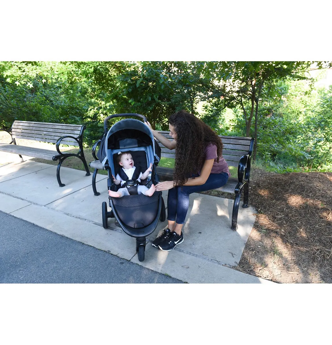 Britax B-Free   Endeavours Travel System Bundle - Pewter/Circa