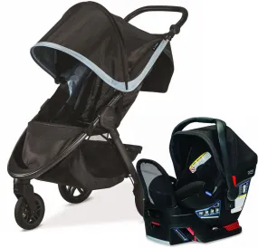 Britax B-Free   Endeavours Travel System - Frost/Circa