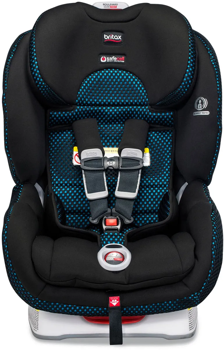 Britax Boulevard ClickTight Convertible Car Seat - Cool Flow Teal