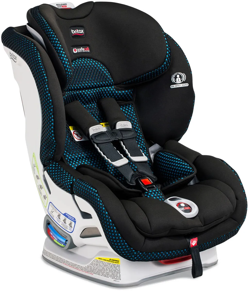 Britax Boulevard ClickTight Convertible Car Seat - Cool Flow Teal