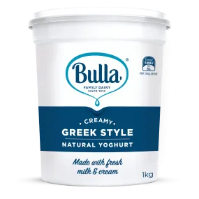 Bulla Greek Style Yogurt 1kg
