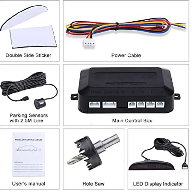 Car Auto Parktronic LED Parking Sensor NG59