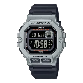 Casio Digital Dual Time Watch WS1400H-1B WS-1400H-1B