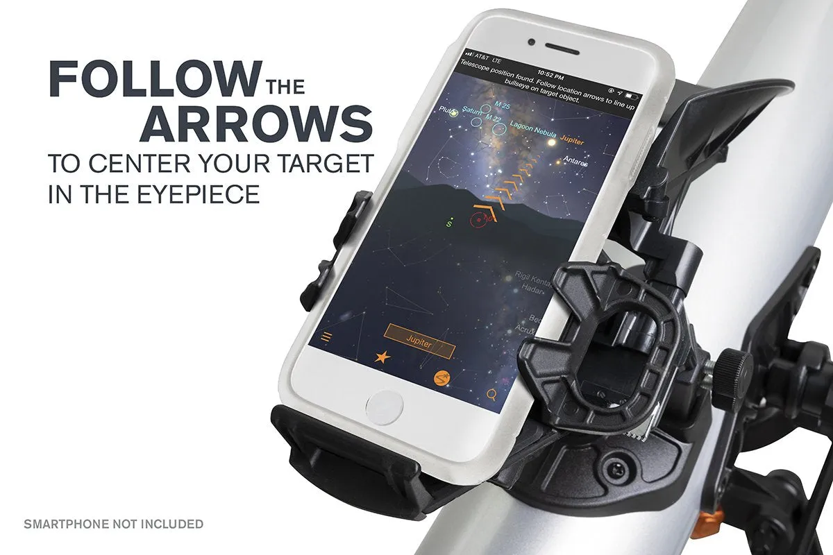Celestron StarSense Explorer LT 80AZ Smartphone APP-Enabled Refractor Telescope