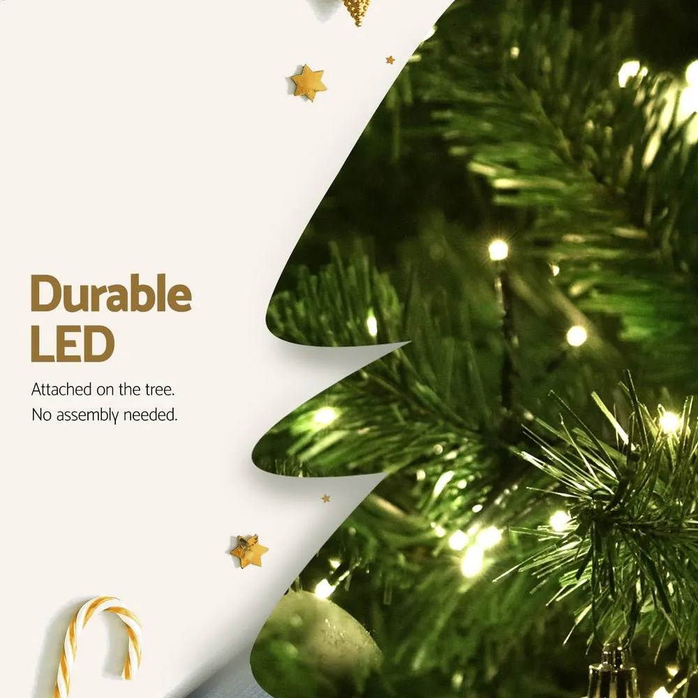 Christmas Tree 2.4m Xmas Tree Decorations 1488 LEDs