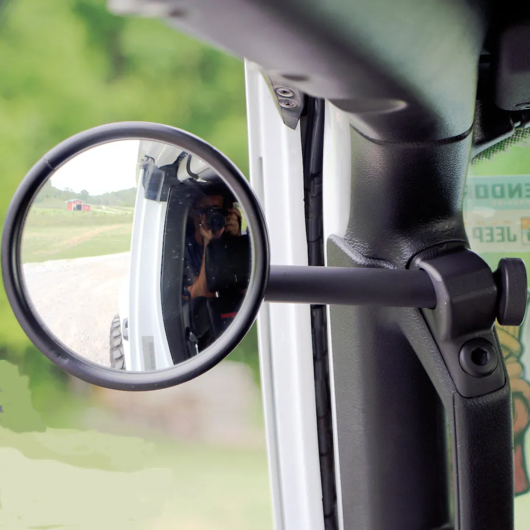CMM Offroad 2024 Gladiator / JT A-Pillar Side Mirror with Base Mount,  Driver OR Passenger Side