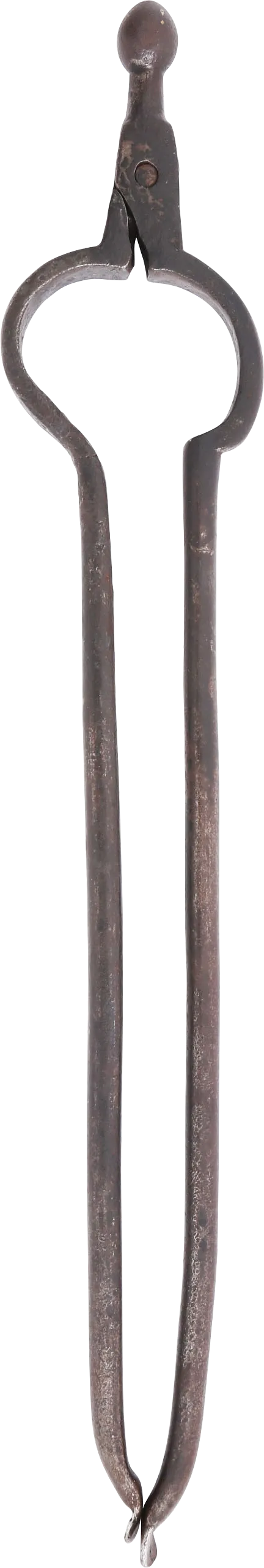 COLONIAL AMERICAN FIRE TONGS C.1750