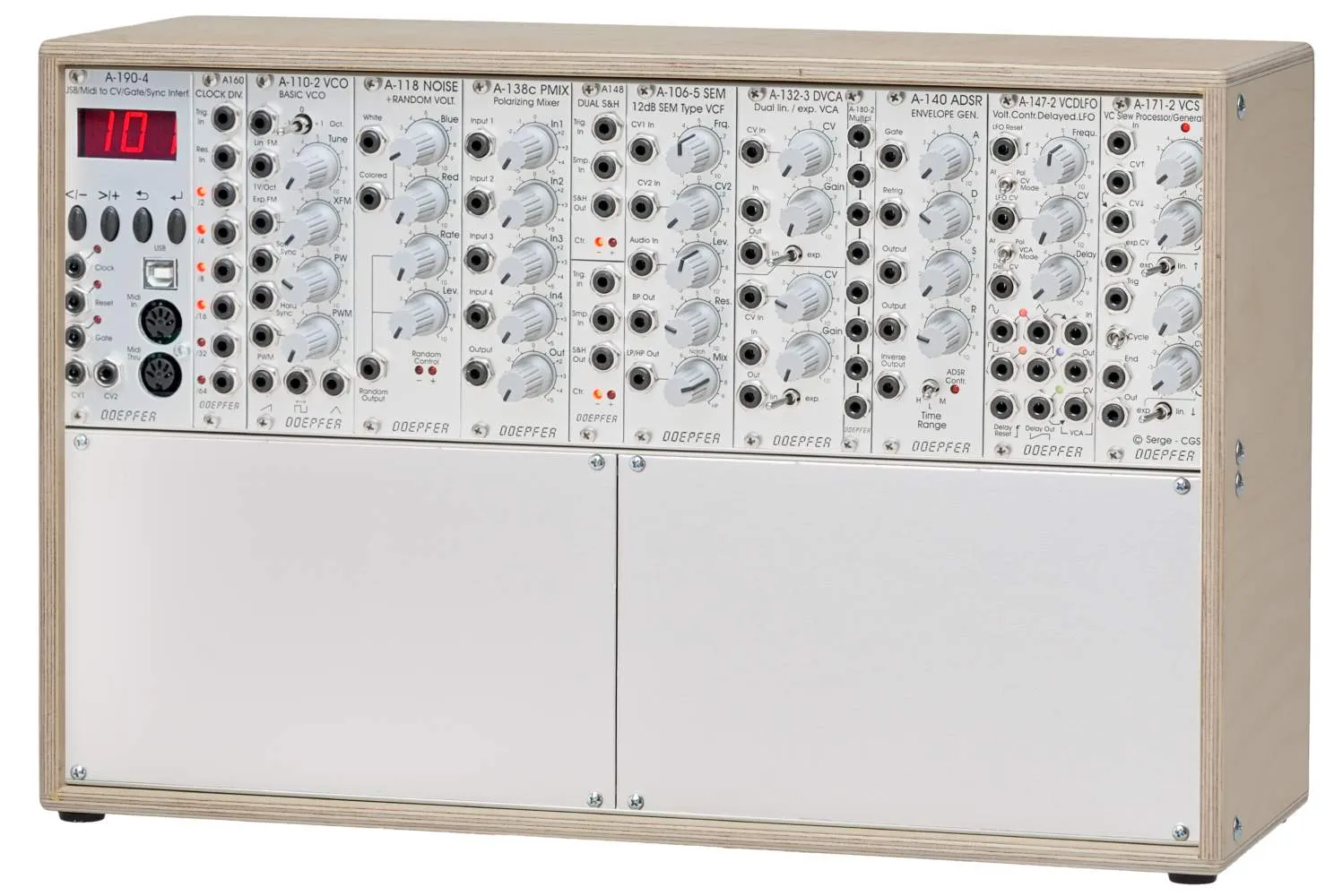 Doepfer A-100 Basic Starter System LC6 with PSU3