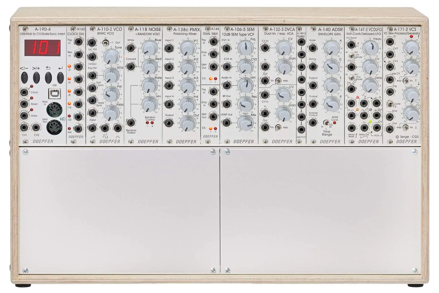 Doepfer A-100 Basic Starter System LC6 with PSU3
