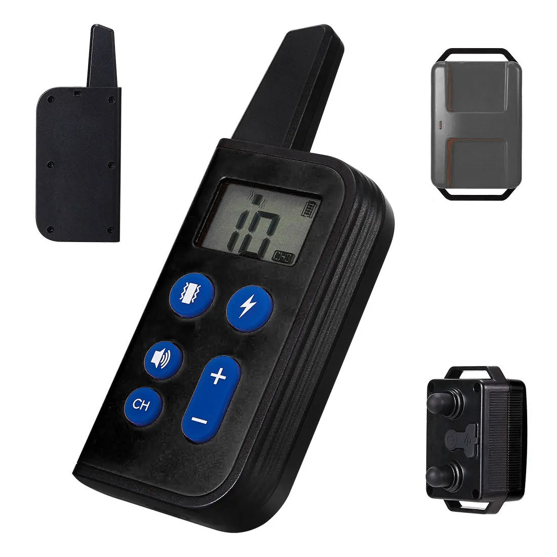 Dog Training Collar Remote Control  Anti-Barking Rechargeable Waterproof  Pet Supplies Training Aids