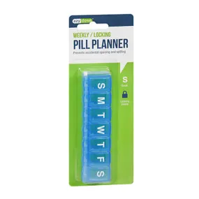 Ezy-Dose 7-Day Locking Pill Reminder Small 1 each By Ezy Dose