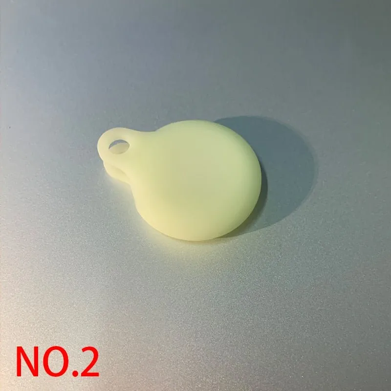 For Apple Airtags Liquid Silicone Protective Sleeve For Apple Locator Tracker Anti-Lost Device Keychain Protective Sleeve Hot