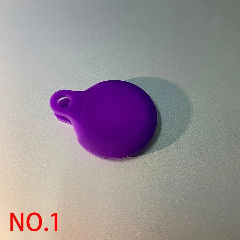 For Apple Airtags Liquid Silicone Protective Sleeve For Apple Locator Tracker Anti-Lost Device Keychain Protective Sleeve Hot