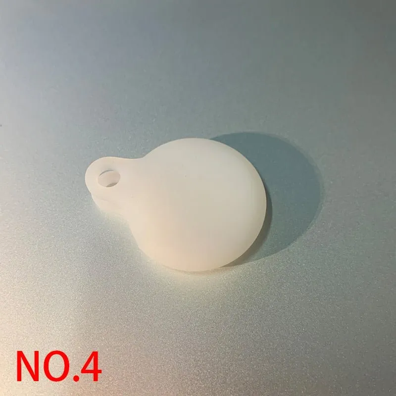 For Apple Airtags Liquid Silicone Protective Sleeve For Apple Locator Tracker Anti-Lost Device Keychain Protective Sleeve Hot