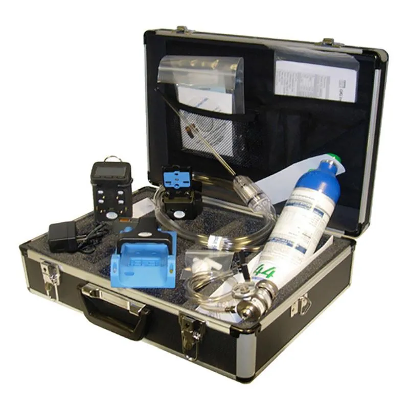 GfG Microtector II G450 LEL, O2, CO, H2S Gas Detector (Rechargeable w/Alkaline Smart Pump)