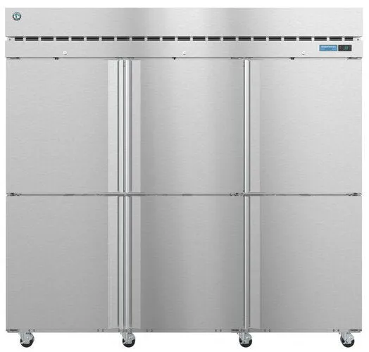Hoshizaki F3A-HS 82 1/2" Freezer, Three Section Upright, Half Stainless Doors with Lock