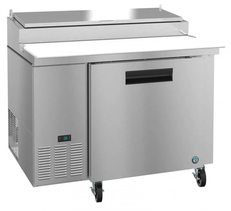 Hoshizaki PR46A 46" Refrigerator Single Section Pizza Prep Table, 1 Stainless Door